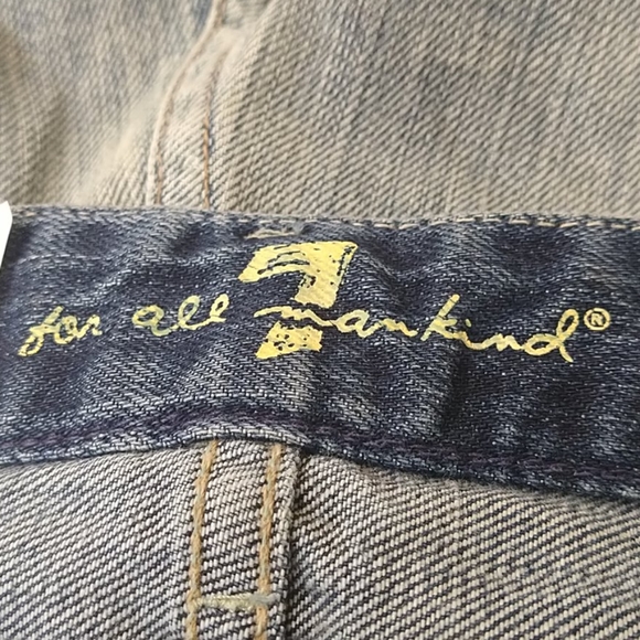 Seven for all mankind jean shorts size 27 - Picture 5 of 7